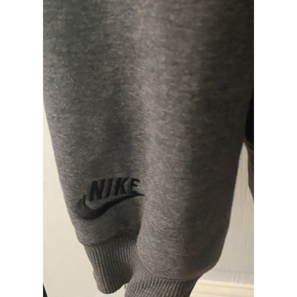 Nike Sportswear Men Full Zip Hoodie SZ XL Gray VTG Varsity Style Code 333260-071 - Picture 2 of 16